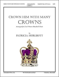Crown Him with Many Crowns Handbell sheet music cover Thumbnail